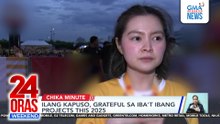 Ilang Kapuso, grateful sa iba’t ibang projects this 2025 | 24 Oras Weekend