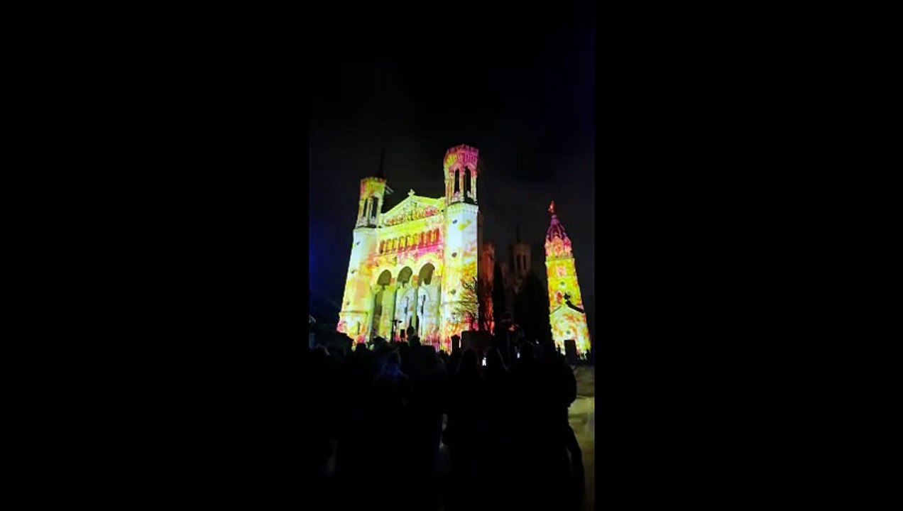 Notre-Dame de Fourvière, Fête des Lumières, Lyon 2025