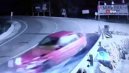 Uludağ yolu buz pistine döndü