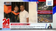 Engineering board passer, son of viral jeepney driver, gets DPWH job offer | 24 Oras Weekend
