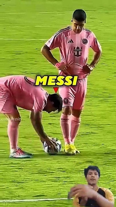 Lionel Messi's behaviour