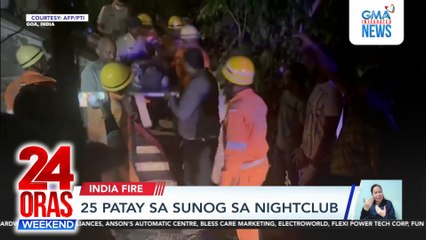 At least 25 perish in India nightclub fire | 24 Oras Weekend