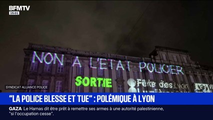 Ce que l'on sait des messages anti-RN et anti-forces de l'ordre projetés lors de la Fête des lumières à Lyon