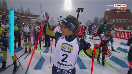 Le replay de la poursuite dames d'Östersund - Biathlon - Coupe du monde - Biathlon