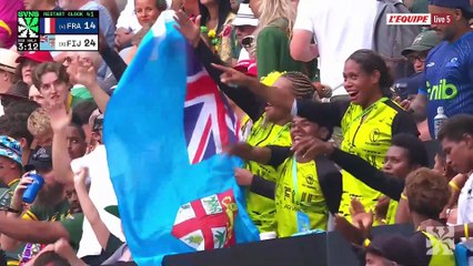 Les Bleus terminent à la quatrième place du tournoi du Cap en Sevens Series - Rugby à 7