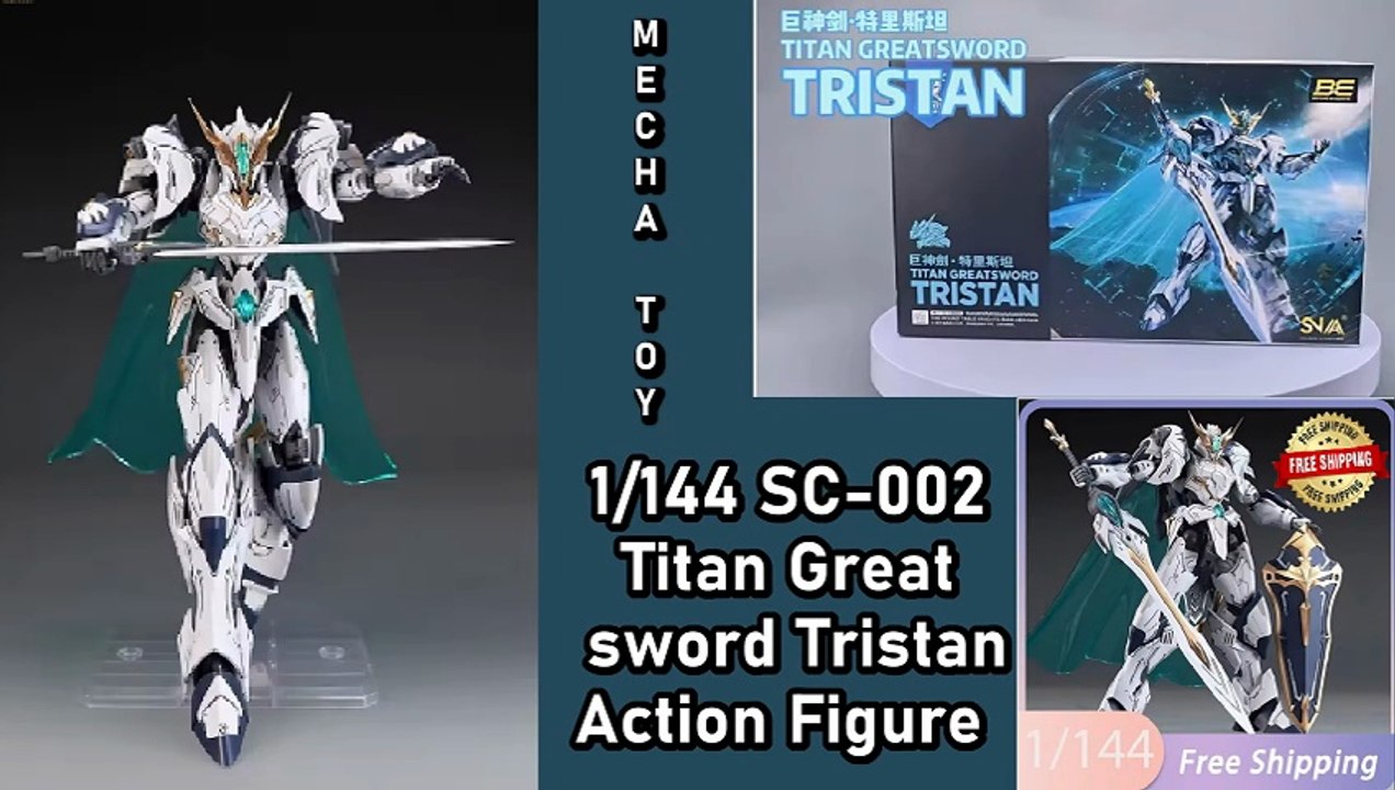 Unboxing & Assembly GREAT SWORD knight mecha toy