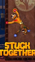 Stuck Together est un jeu coop complètement chaotique où deux jouets collés ensemble doivent survivre et s’échapper. Fun, stress et fou rire garantis ! Tu jouerais ça avec qui ?
