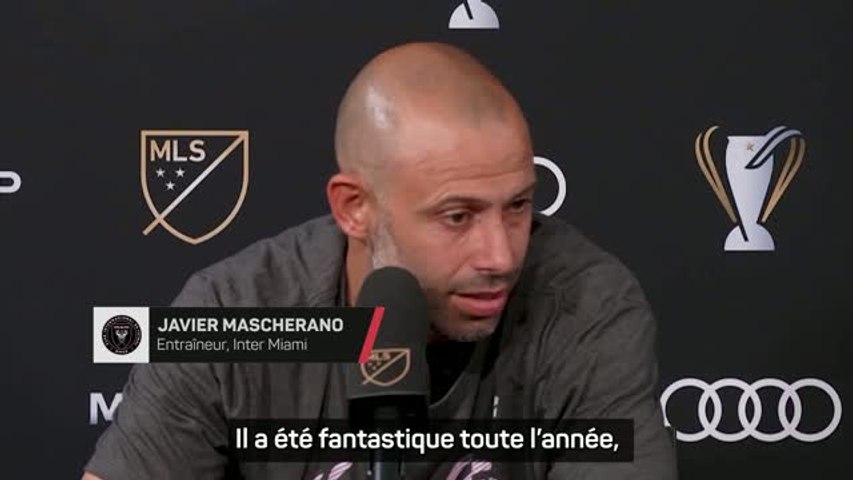 Inter Miami : Javier Mascherano - "Lionel Messi est venu pour gagner ce trophée"
