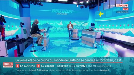 Le replay de l'après-course de la poursuite dames d'Östersund - Biathlon - Coupe du monde - Biathlon