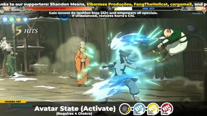 ALL CLOSED ALPHA SUPER MOVES - Avatar Legends: The Fighting Game