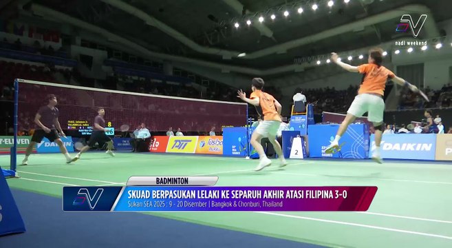 Skuad badminton lelaki berpasukan negara tepati ramalan ke separuh akhir
