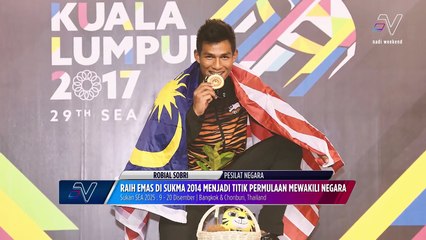 Robial pilih tidak putus asa walaupun berdepan dengan pelbagai kecederaan sepanjang bergelar atlet