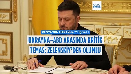 Ukrayna–ABD barış görüşmelerinde kritik temas: Zelenskiy’den olumlu mesaj
