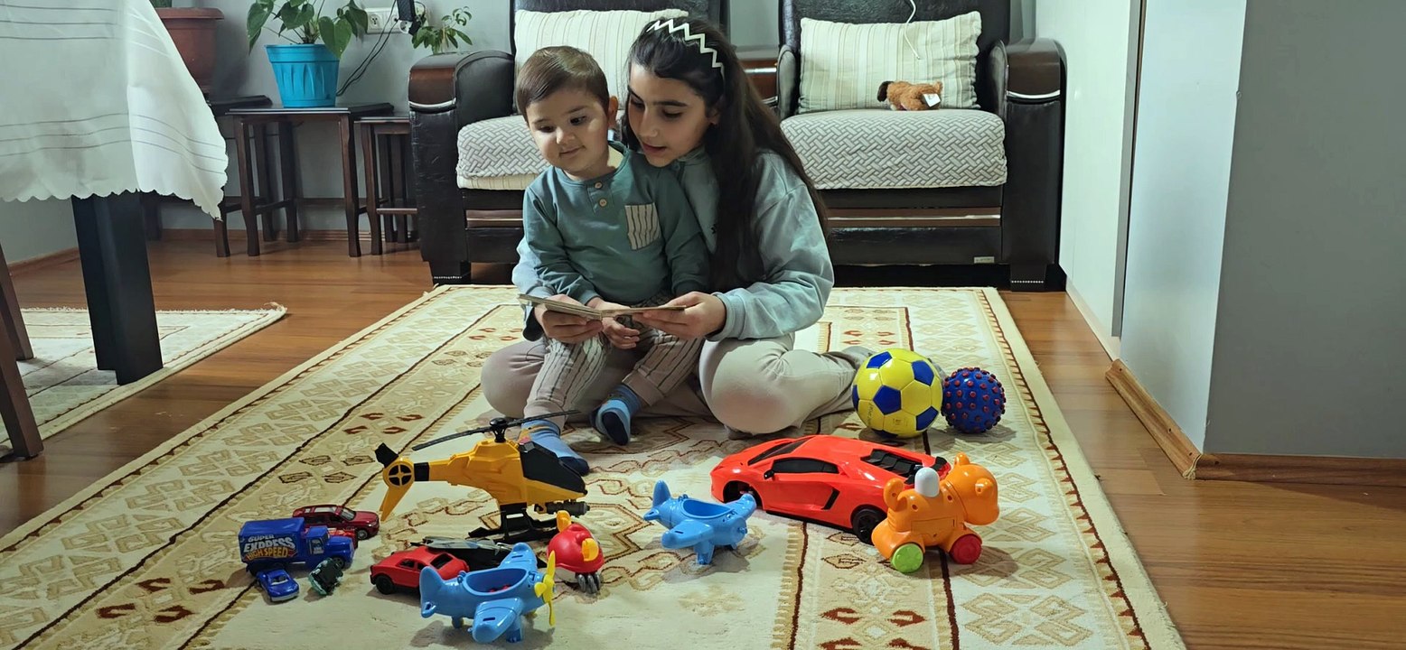 Yağız Alp için kötü günler geride kaldı! SMA tedavisi gören Yağız Alp artık oyunlar oynuyor