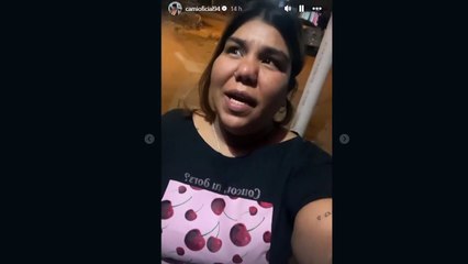 Camilota reaccionó ante las acusaciones de usar la plata donada para su hermano Thiago Medina: "Me duele"