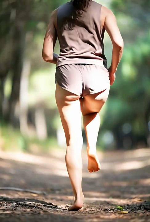 hot stylish girl walk