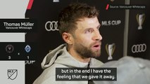 Muller hurting 'in the best way' after MLS Cup defeat