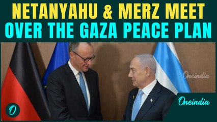 Breaking: Netanyahu & Merz Discuss GAZA Peace Plan | Germany REFUSES to recognise Palestine
