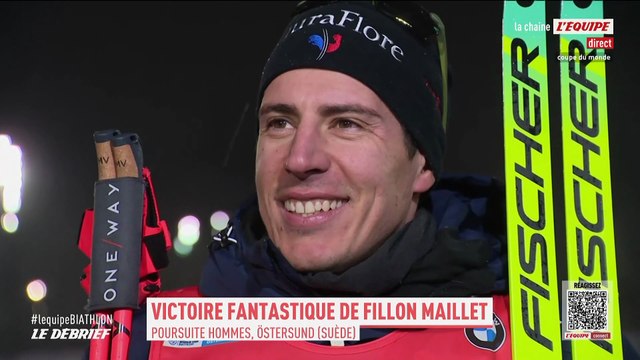 « Le vieux loup a de l'expérience » : Quentin Fillon Maillet triomphe à Östersund grâce à un dernier tir parfait - Biathlon - Coupe du monde (H)