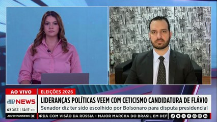 AGORA: Flávio Bolsonaro promete reunião com líderes após anunciar pré-candidatura à Presidência