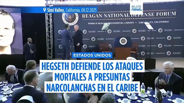 Te encontraremos y te hundiremos : Hegseth avala los ataques a presuntas narcolanchas en el Caribe