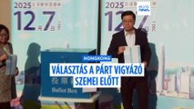 A párt figyelő szeme előtt és a halálos épülettűz árnyékában tartottak választást Hongkongban