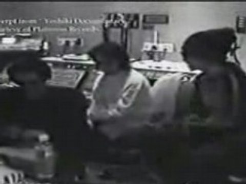 Hide and Toshi making fun of Yoshiki (X Japan)