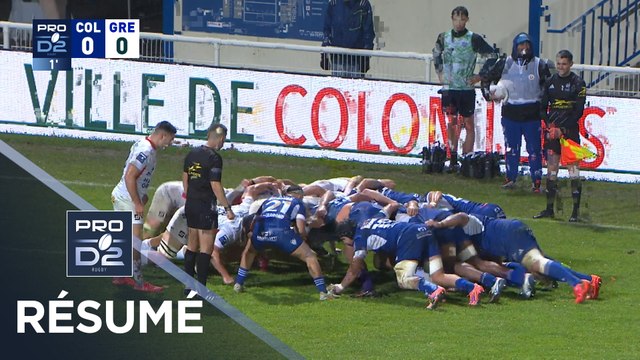 PRO D2 Saison 2025-2026 J13 - Résumé Colomiers Rugby - FC Grenoble Rugby