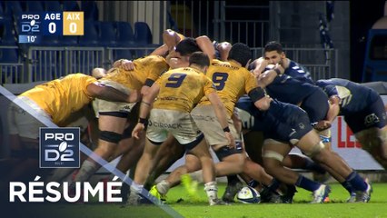 PRO D2 Saison 2025-2026 J13 - Résumé SU Agen - Provence Rugby