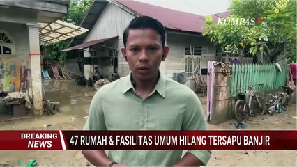 Rumah dan Fasilitas Umum Hilang Tersapu Banjir, Warga Aceh Utara Tinggal di Tenda yang Tak Layak
