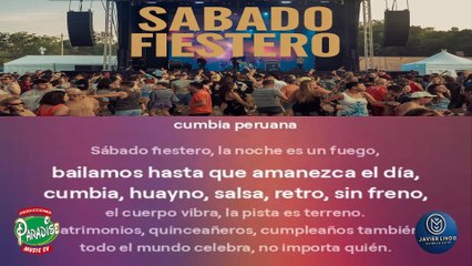 SABADO FIESTERO POR JAVIER LINDO M.