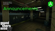 GTA IV Train Routes A + 8 Lines Announcements