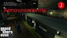 GTA IV Train Routes J + 3 Lines Announcements