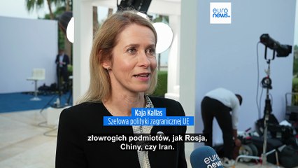 Kajas Kallas odpiera krytykę Trumpa pod adresem UE w wywiadzie dla Euronews