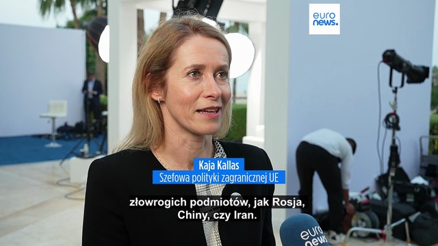 Kajas Kallas odpiera krytykę Trumpa pod adresem UE w wywiadzie dla Euronews