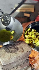 Cooking Palak Paneer on a Jugaad Stove Using Fresh Terrace Spinach 🔥🌱