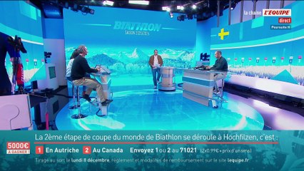 Le replay de l'après-course de la poursuite hommes d'Östersund - Biathlon - Coupe du monde - Biathlon