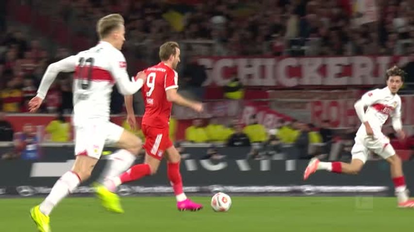 Bayern Munich : Le boulet de canon de Harry Kane face au VfB Stuttgart (vidéo)