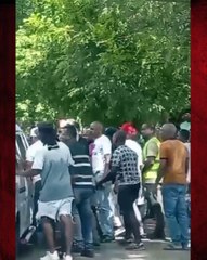 Grupos se enfrentan a pedradas en El Pedregal por el conflicto sobre una estación de reciclaje.