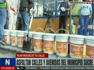 Plan Resuelve Tu Calle atiende necesidades de habitantes del municipio Sucre en el estado Miranda