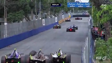 El impactante choque de Pepe Martí en la Fórmula E