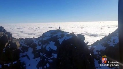 Rescate de un montañero en el Cuchillar de las Navajas en Candeleda (Ávila)