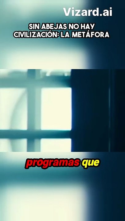 Sin abejas no hay civilización_ La metáfora