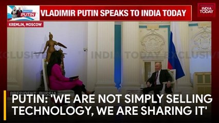 Putin To India Today: 'India Is A Major Global Player, Not A British Colony'