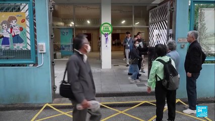 Hong Kong registra baja participación en elecciones legislativas