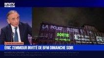 Messages anti-police à Lyon: pour Éric Zemmour, président du parti Reconquête !, 