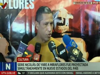 Serie Nicolás: De Yare a Miraflores será proyectada en los distintos circuitos comunales del país