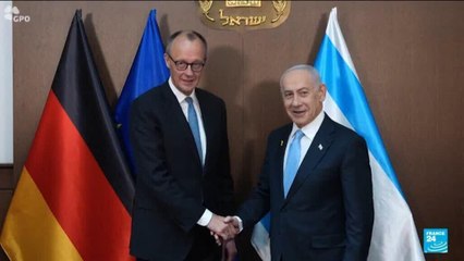 Le chancelier allemand Friedrich Merz réaffirme le soutien de son pays à Israël
