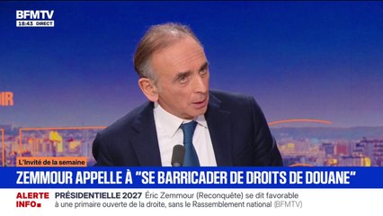 Éric Zemmour, président du parti Reconquête!, déclare "subir un djihad judiciaire"