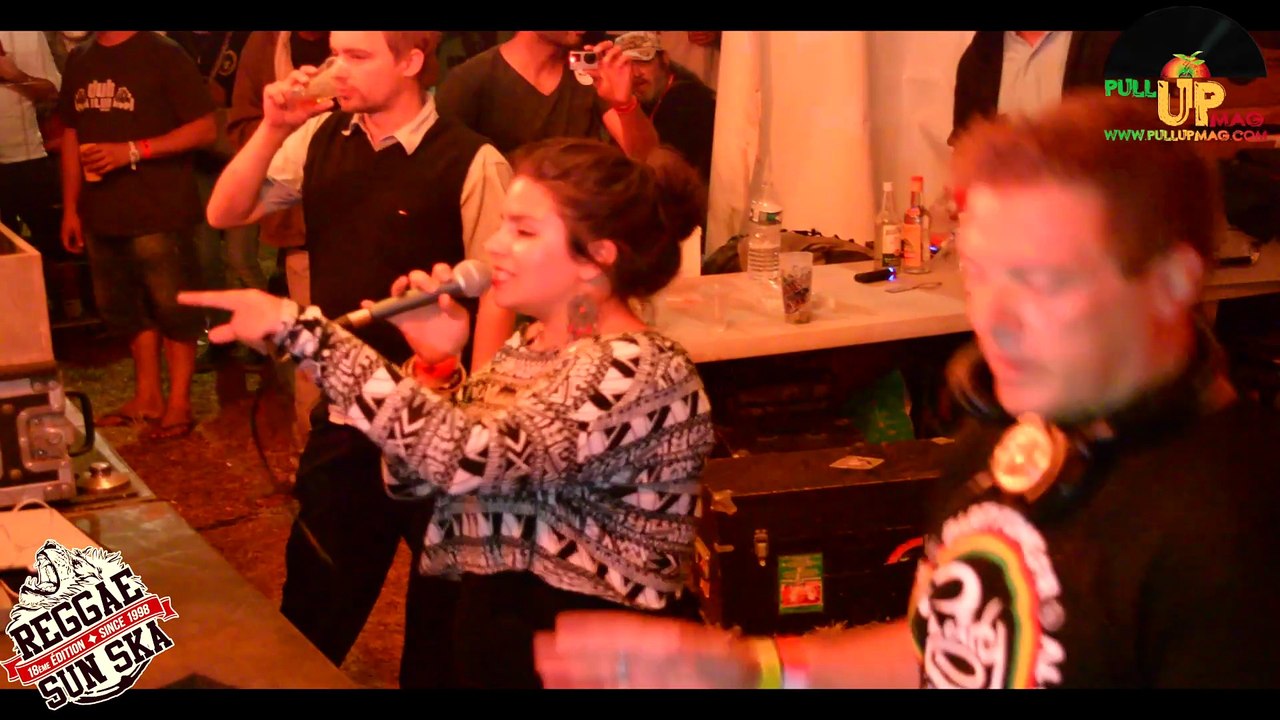 DUBMATIX Feat EVE LA MARKA  VOLODIA  SCARS  GUIVE JOES PILGRIM AT REGGAE SUN SKA 2015 IN DUB FONDATION